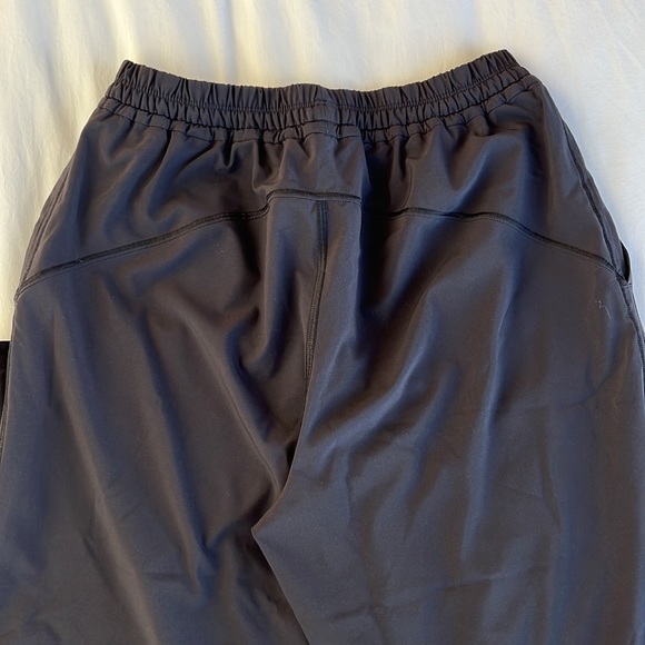 Lululemon Black Track Pants with Stretchy Waistband - Picture 3 of 6